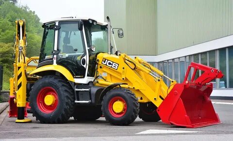 Трактор погрузчик jcb