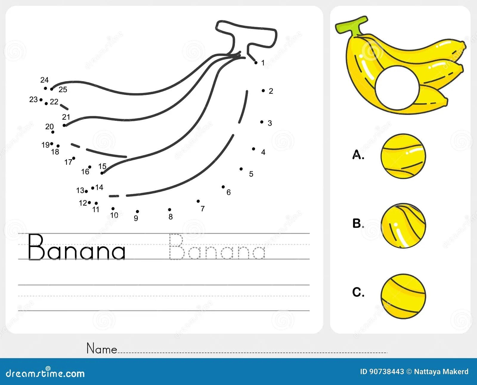 Как будет по английски банан. Банан задания для дошкольников. Банан задания для детей. Банан соединить точками. Раскраска по точкам банан.
