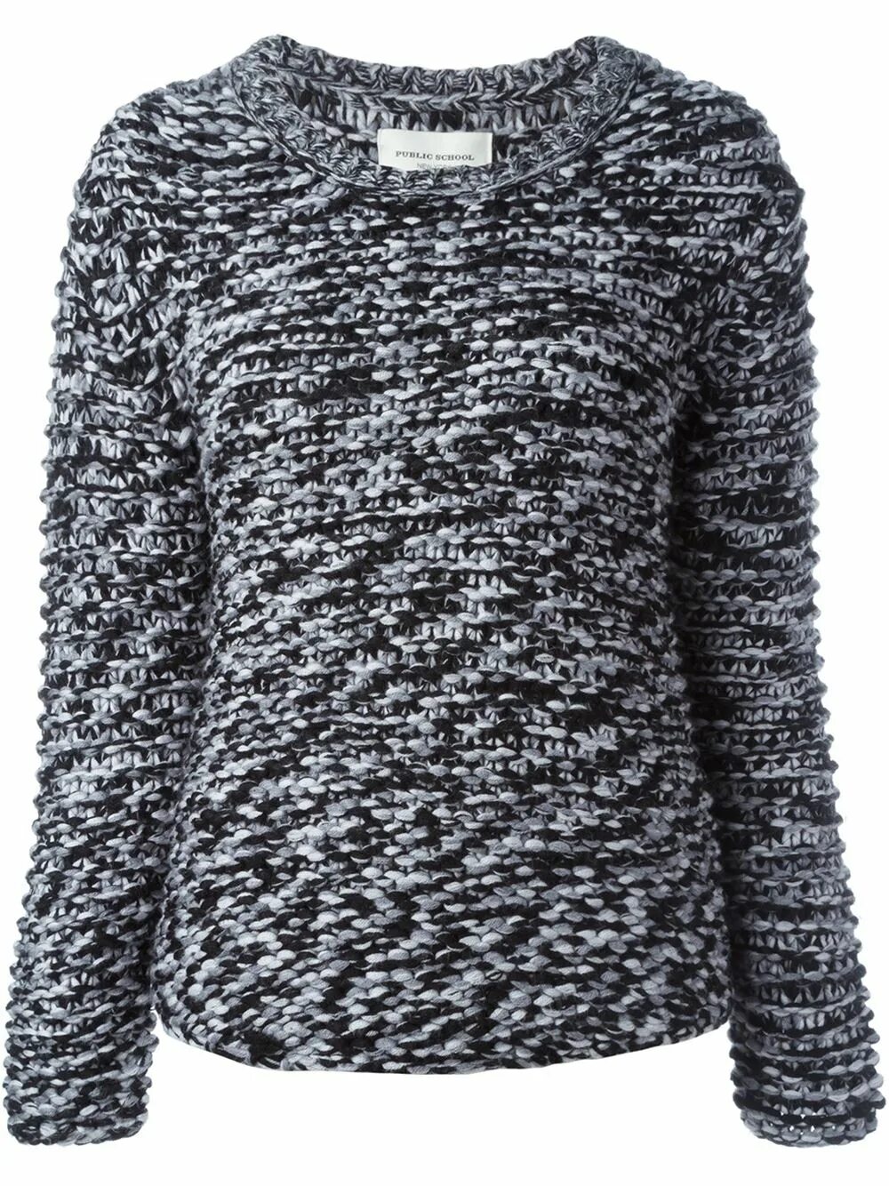 Черно белые джемпера. Меланжевый джемпер Zara Knit. Свитер женский. Меланжевый свитер. Меланжевый свитер женский.