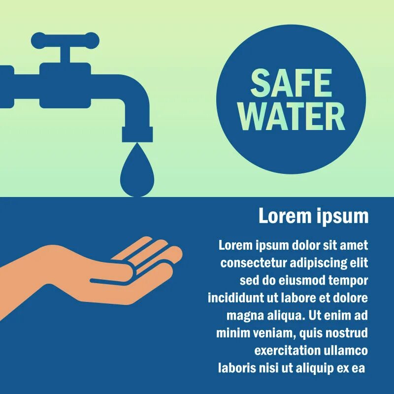 Save safe. Safe water. safe water poster. safe water slogan. плакат water economy.