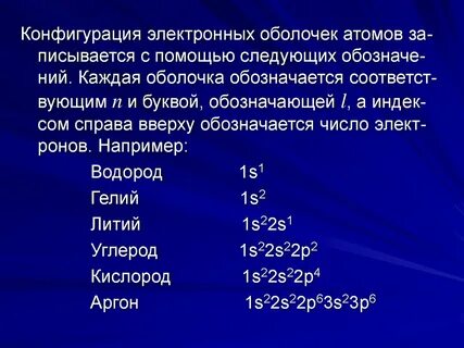 Отрицательные ионы с конфигурацией аргона
