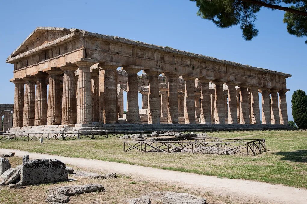 архаическая греция. ). храмы архаического периода древней греции. храм посейдона пестум. храм геры пестум.