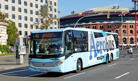 Автобус из аэропорта барселоны