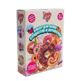 Набор для лепки полимерная кондитерская candy clay