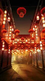 Pin by Elaine Nasser ☆ on NIGHT LIGHTS in 2024 Ancient china aesthetic, China ar