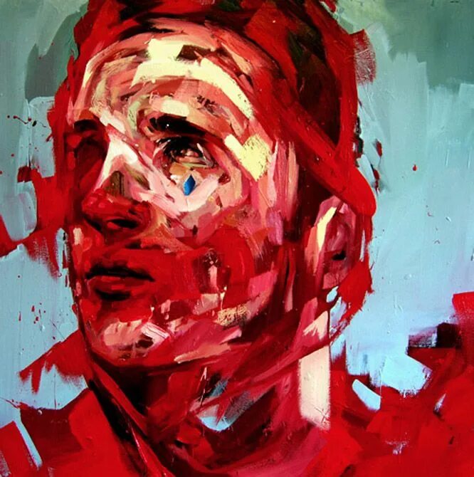 Andrew art. Художник эндрю сальгадо (andrew salgado). современный агрессивный арт. современные художники с ментальными расстройствами. painting fool.