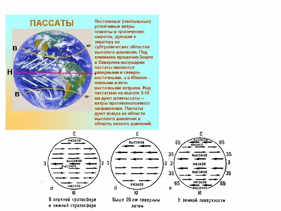 Пассаты южного полушария имеют направление. Пассаты последовательность этапов. Направление ветров пассатов. Характеристика пассатов ветров. Северо Восточный Пассат.
