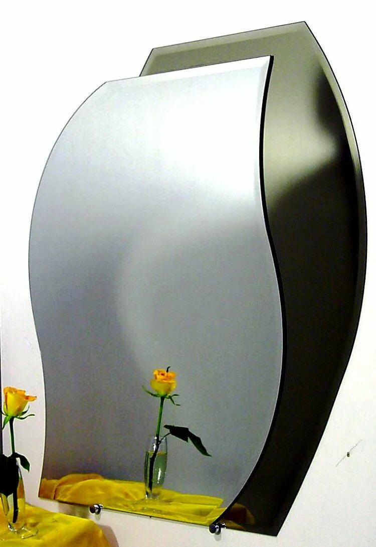 Производители зеркал спб. Комбинированное зеркало. Комбинированные зеркала для ванной. Волнистое зеркало. Зеркало волнистой формы.