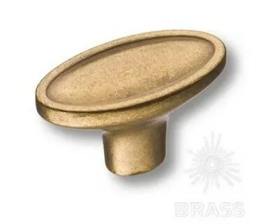 Ручка кнопка brass