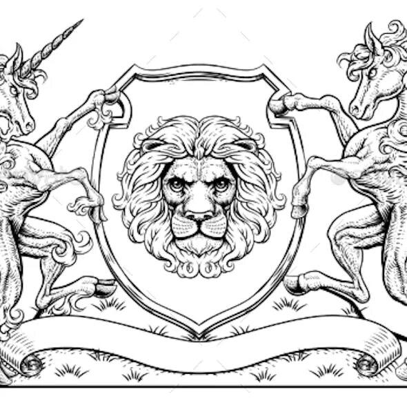 Лев и единорог герб. Лев и единорог. pegasus crest. лев и единорог изразец 17 в.
