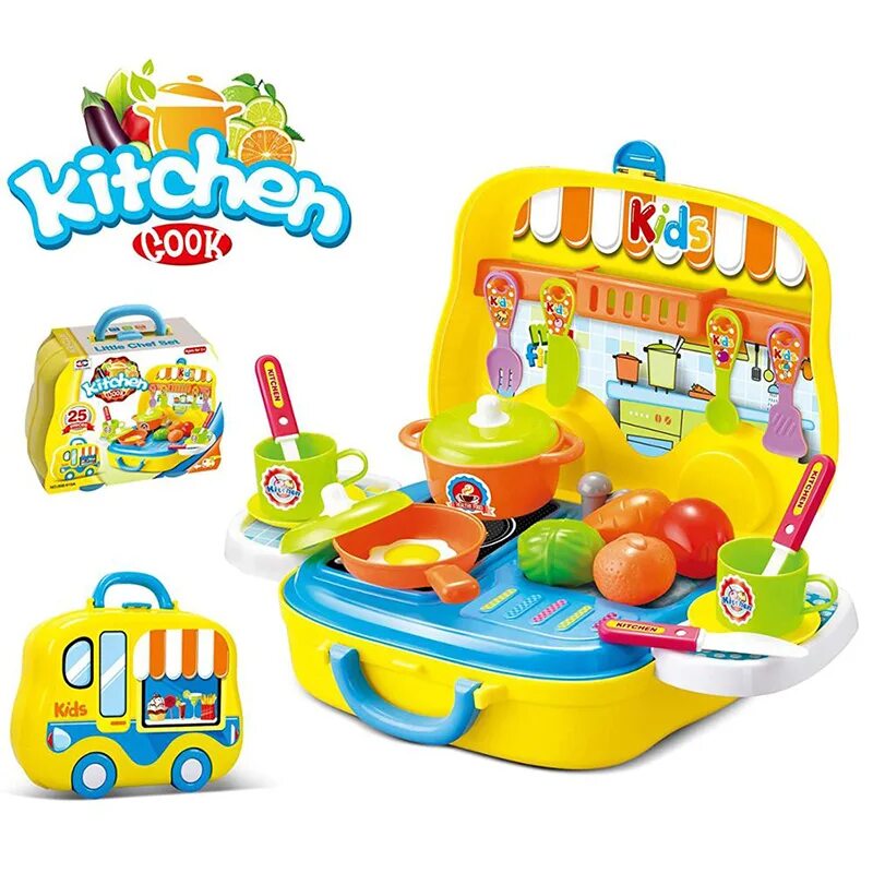 Кухня в чемодане игрушка Cooking Kitchen. Kitchen Cook детская кухня чемодан. Kitchen Cooking игровой набор в чемоданчике. Bigga кухня в чемодане. Набор cooking