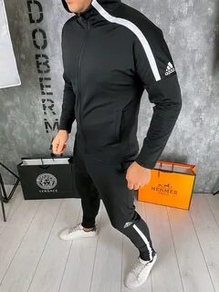 Утепленный костюм адидас
