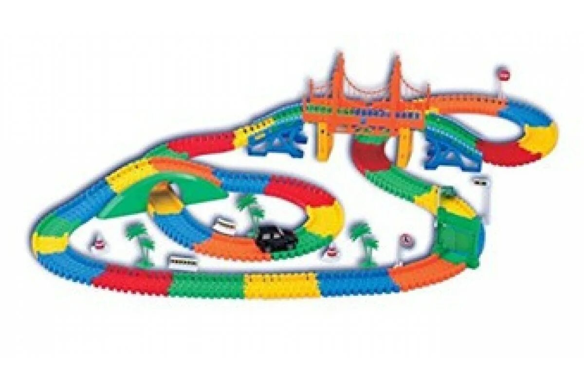On he track