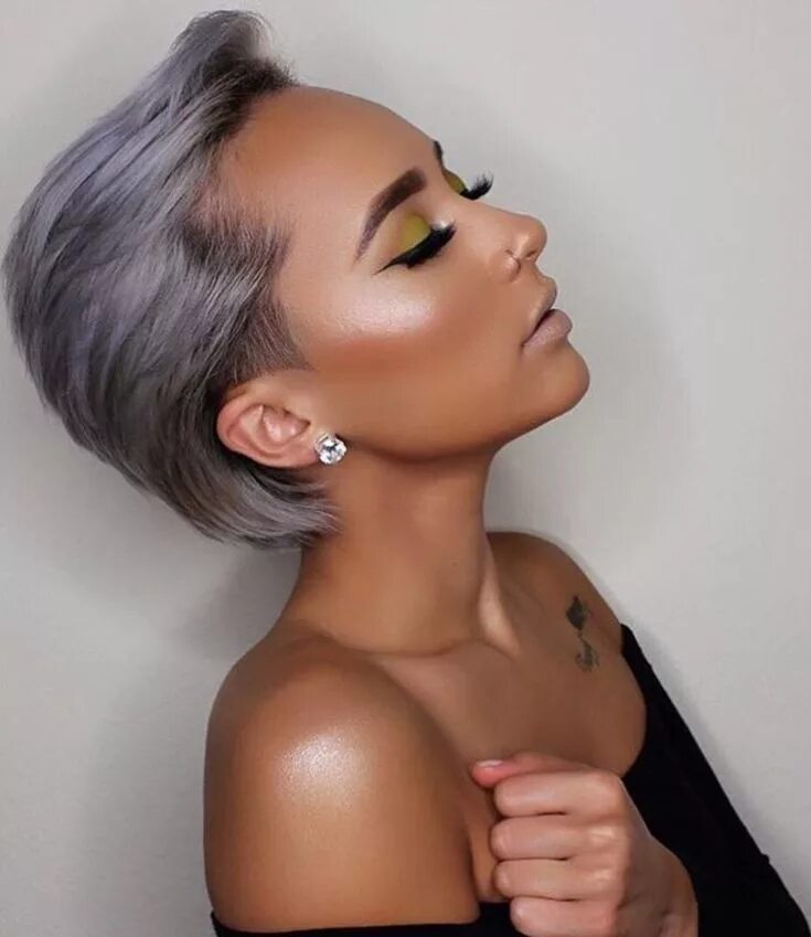 30 magnifiques coupes pour les cheveux gris qui subliment en 2020 Coloration che