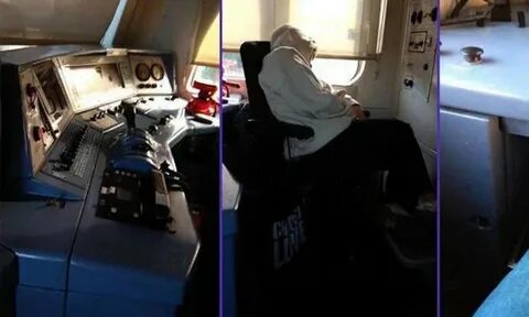 Сон машинист поезда