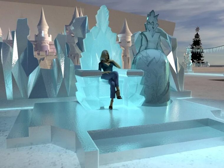 Новогодний зал. Снежная королева мультфильм 2012 ирма. Снежная королева тюмень тбдт. Снежная королева в царстве льдов. Снежная королева декорации.