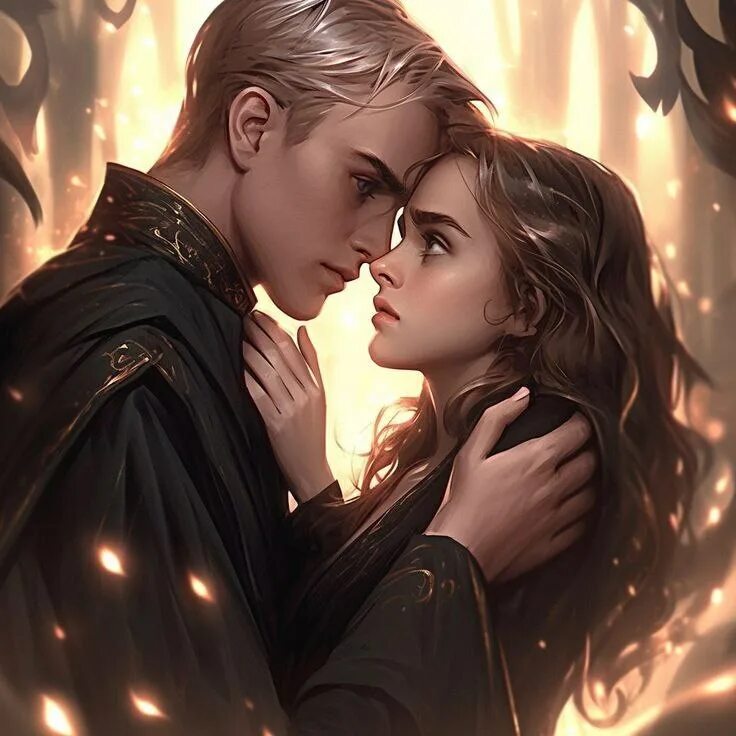 обложка для фанфика про любовь. драко малфой и гермиона грейнджер арт 18. фанфик любимый. фанфик любимый. фанфики о любви ват пад.