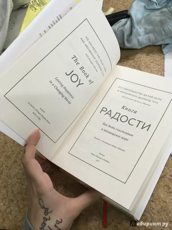 Сделать книгу радости