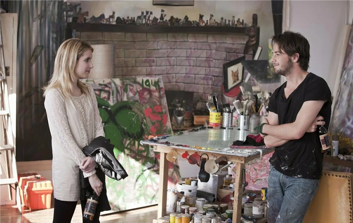 фредди хаймор и эмма робертс в фильме.