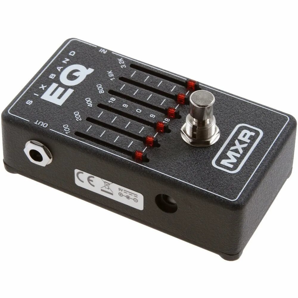Гитарный эквалайзер. Mxr 6 band eq. 6 полосный эквалайзер. graphic equalizer (6 band). пассивный трёхполосный эквалайзер в гитару.