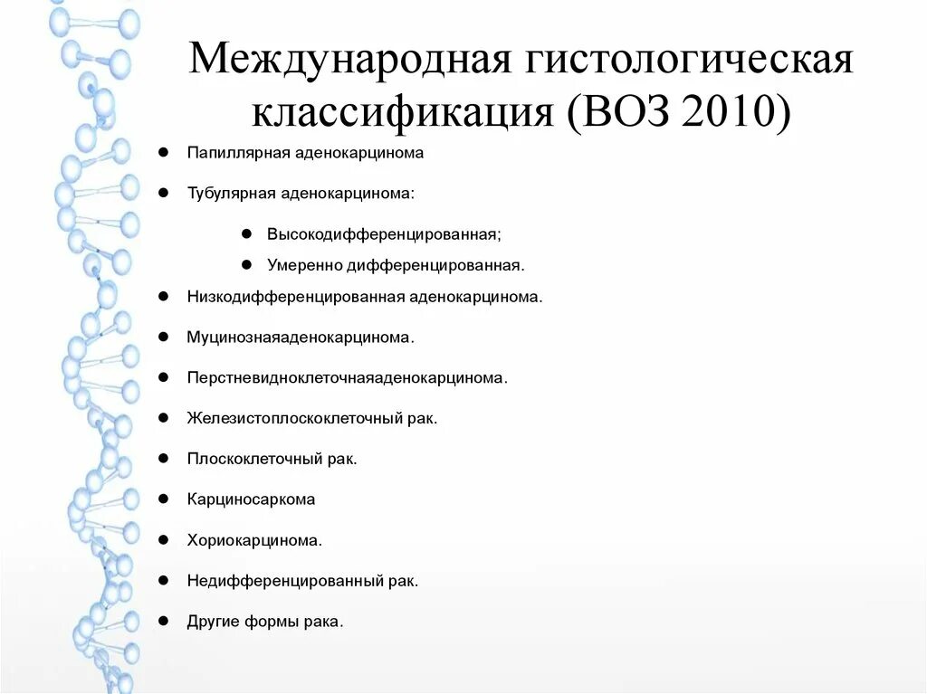 Международные классификации воз. Гистологическая классификация опухолей воз. Международные классификации воз. Международные классификации воз. Международные классификации воз.