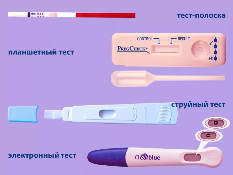 Тест на беременность какие есть. Виды тестов на беременность. тест на беременностьвилы. ван тест на беременность. тест на беременность разновидности.