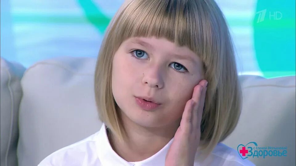 Голос у девочки был