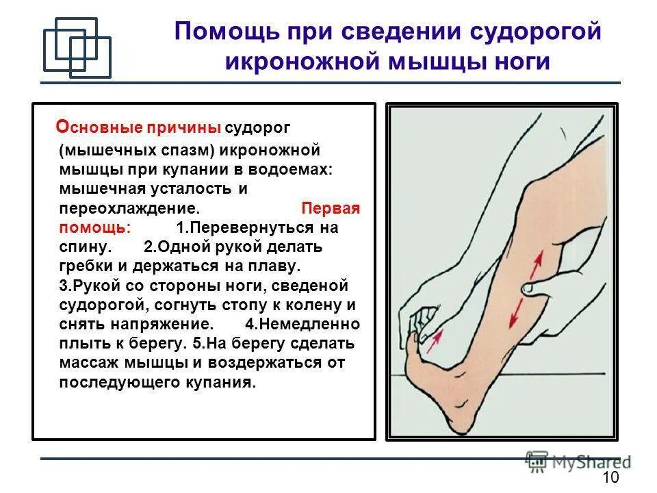 Почему судороги тянут ноги