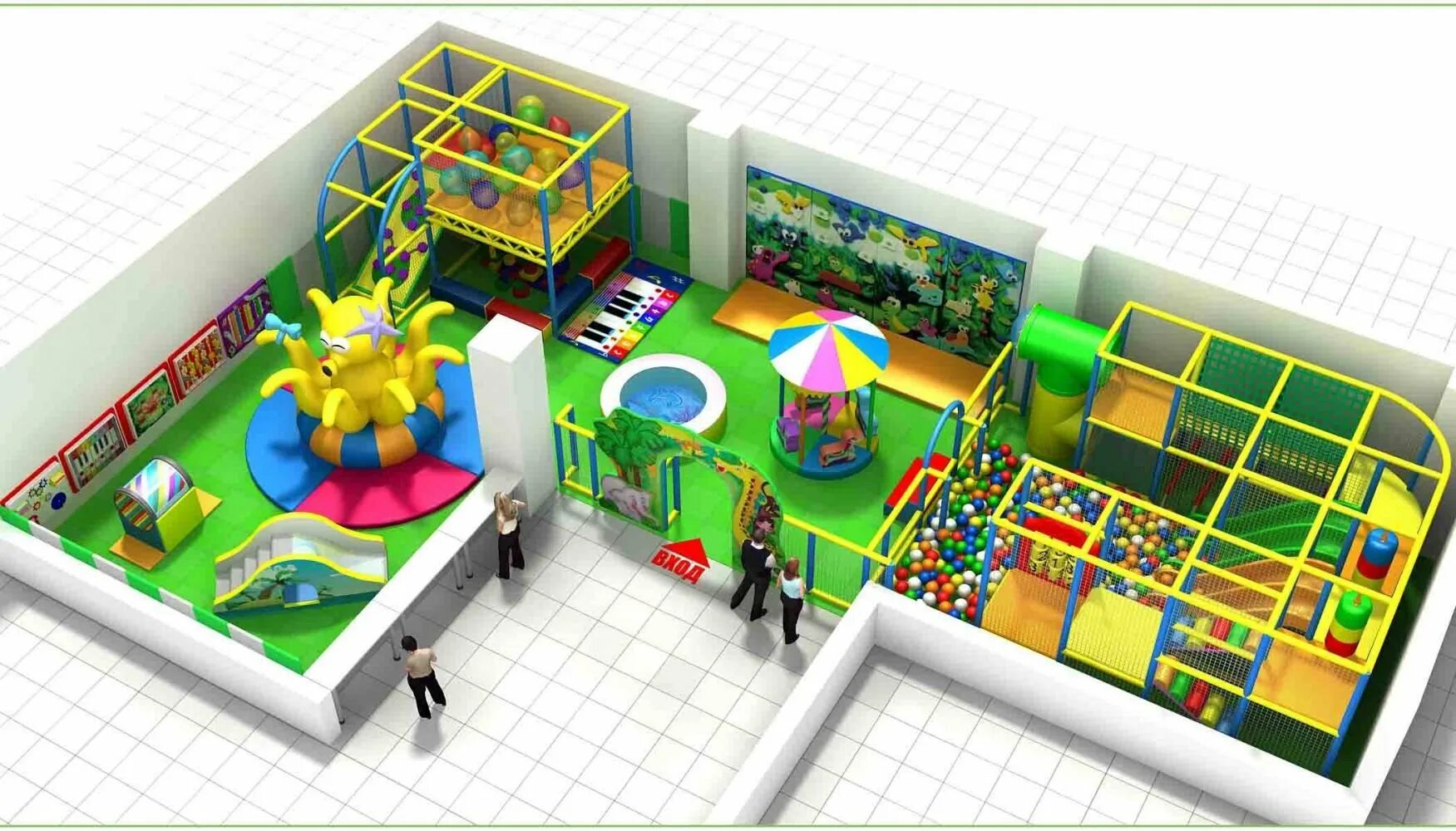 Сколько игровых зон. Игровая комната. Детская игровая комната. Оборудование для детской игровой комнаты. Детский развлекательный центр план.