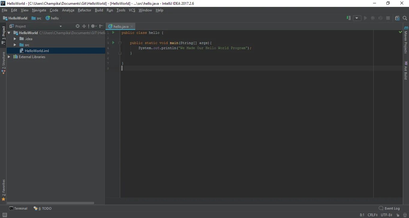 Intellij idea github. Программа hello world. intellij idea hello world. программа hello world idea. intellij окно.