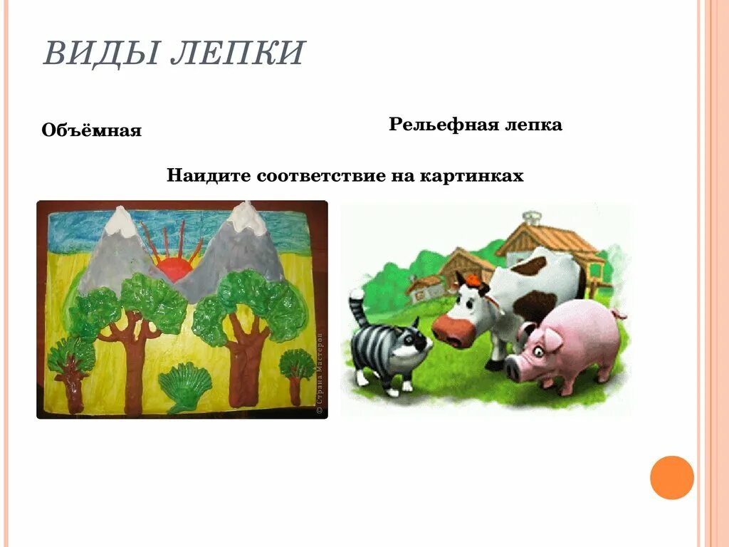 Способы получения объемных рельефных форм и изображений. Виды лепки. Лепка виды лепки. Виды лепки из пластилина. Сюжетный вид лепки.