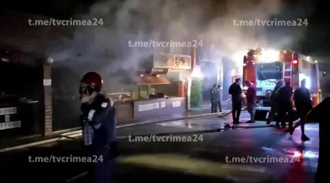 Пожар в судаке