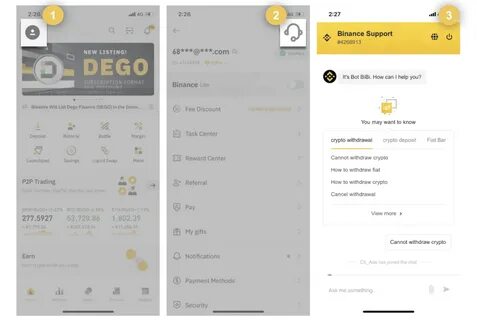 Binance листинг