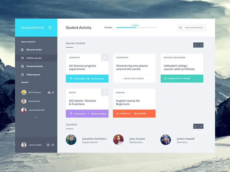Web page application