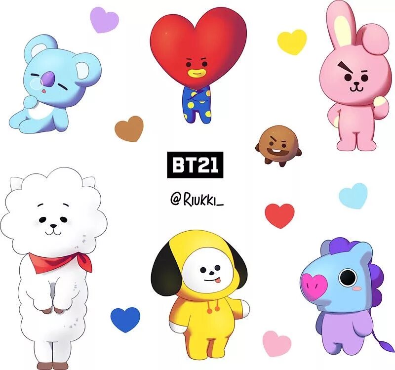 BTS игрушки bt21 имена. БТС 21 персонажи. Персонажи БТС bt21. Персонаж Чонгука bt21. Bts персонажи