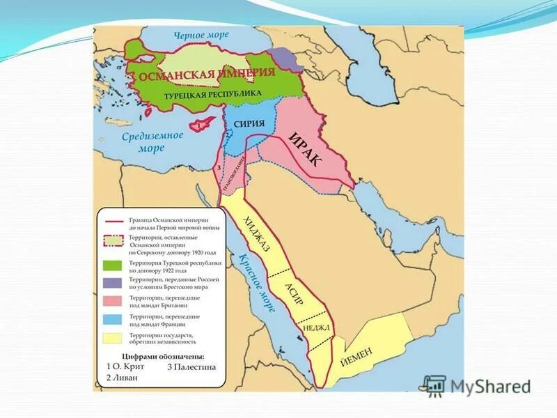Распад Османской империи 1918 карта. Карта Османской империи 1918. Раздел Османской империи после первой мировой войны. Карта Османской империи 1920.