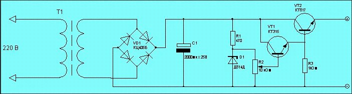 Простой б п. Схема регулируемого блока питания на 12 вольт 10ампер. Схема.стабилизированного.регулируемого.блока.питания.на.12.вольт. Схема блока питания на 12 вольт 5 ампер. Регулируемый блок питания 5 -12 вольт схемы.
