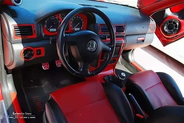 Обтяжка Алькантарой нижней части торпедо - Skoda Octavia A4 Mk1, 1,8 л, 2008 год