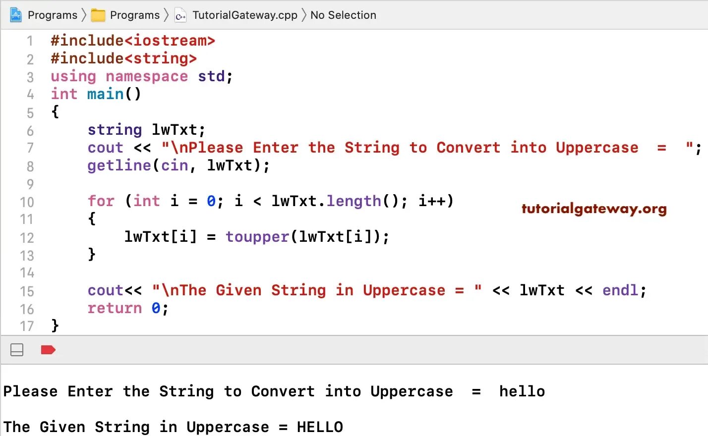Matches string c. String c++. int to string c++. toupper c++. int c++.