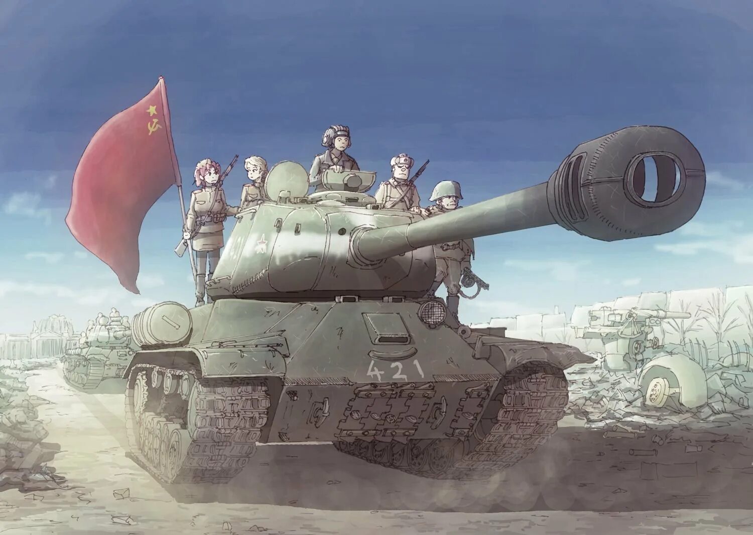 Т 34 тян. Фута танк
