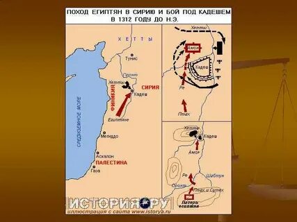 Египетский поход карта