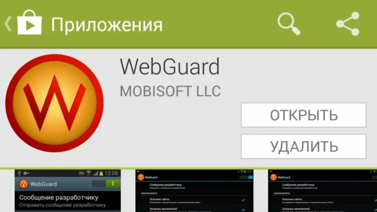 Web guard. Web guard