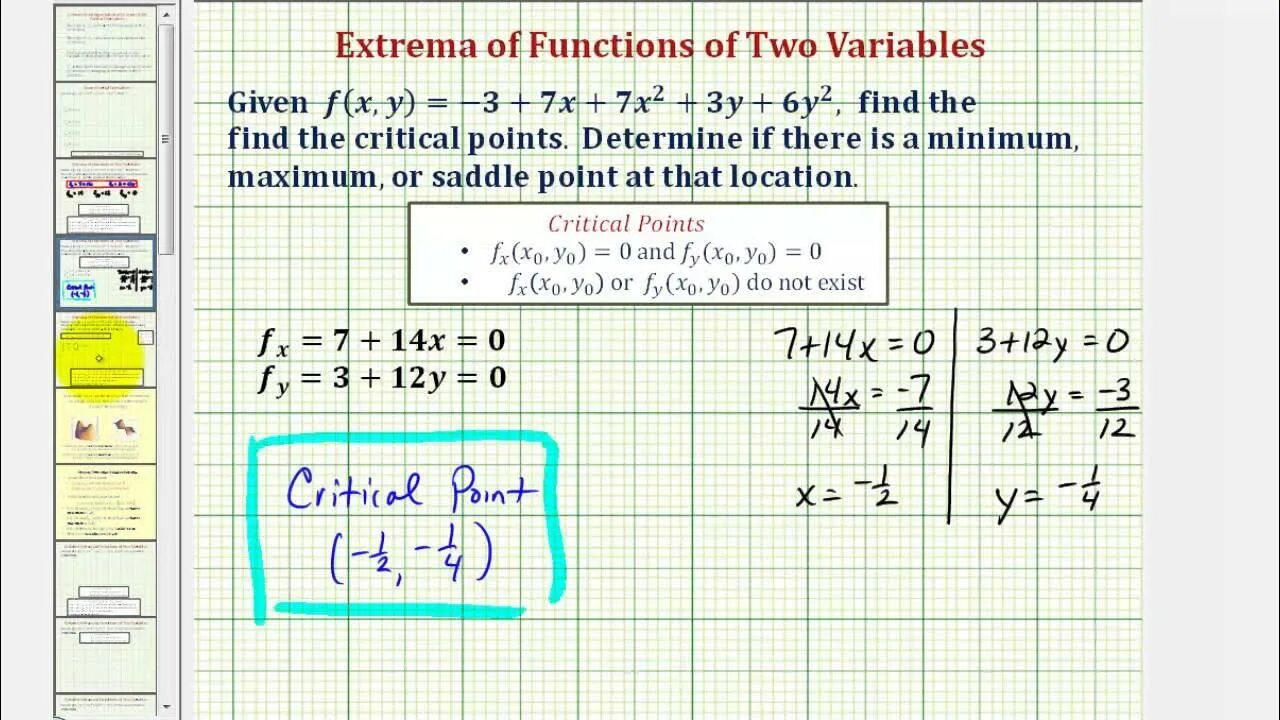 Find variable. How to find critical points. saddle point calculus. saddle point matrix. critical points of function.