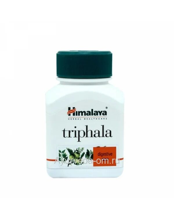 Шигру Хималая. Трифала (Triphala Трипхала) Himalaya Herbals. Тулси Туласи 60 капс. Himalaya Tulasi 60 caps. Трифала купить в москве