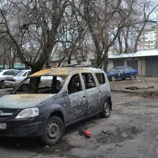 Ларгус горит