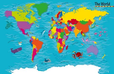Parts of the world in english
