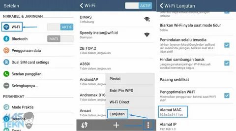 Mac address huawei