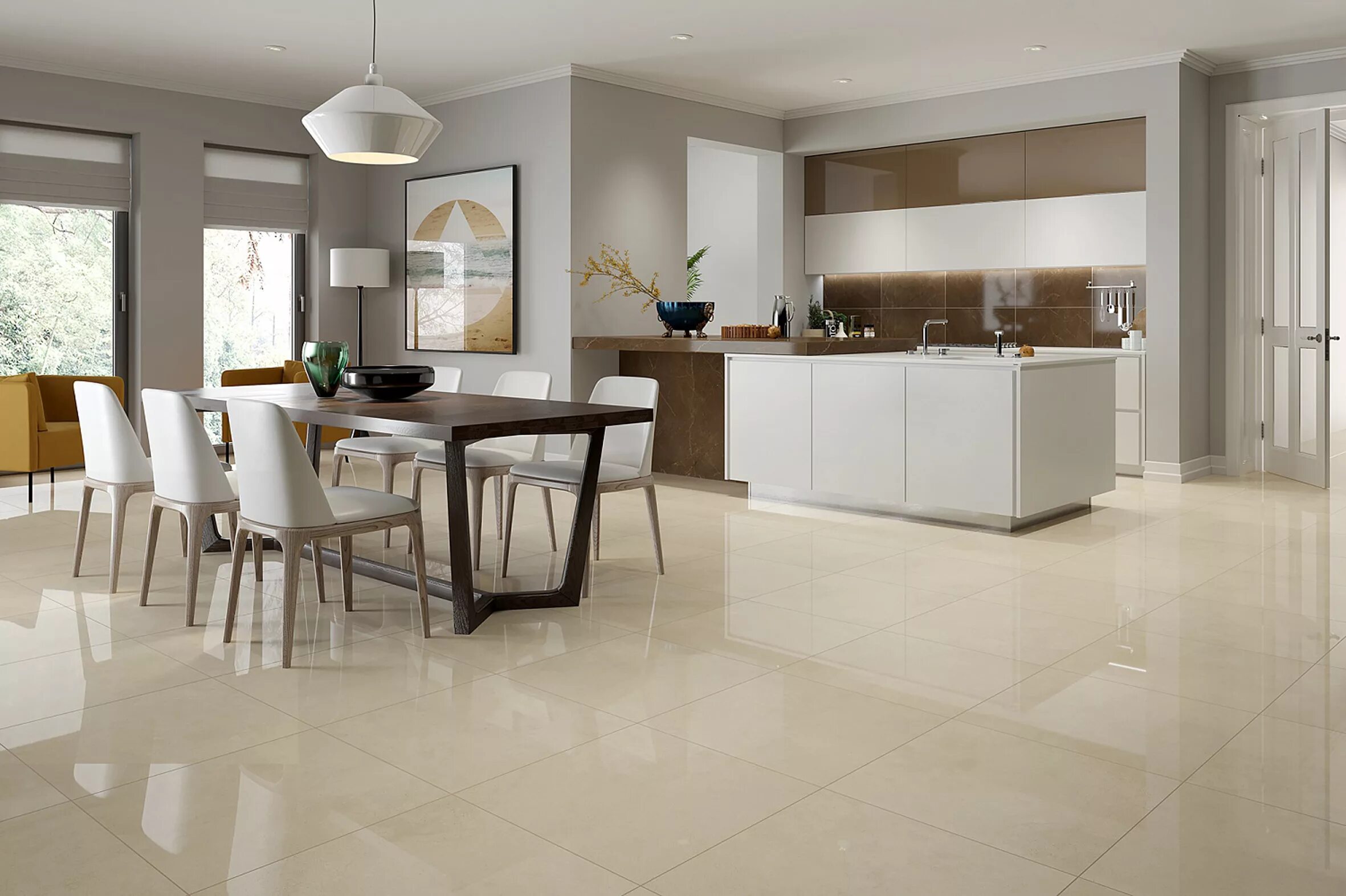 Керамогранит Kerranova Carrara Marble trend Mr 60