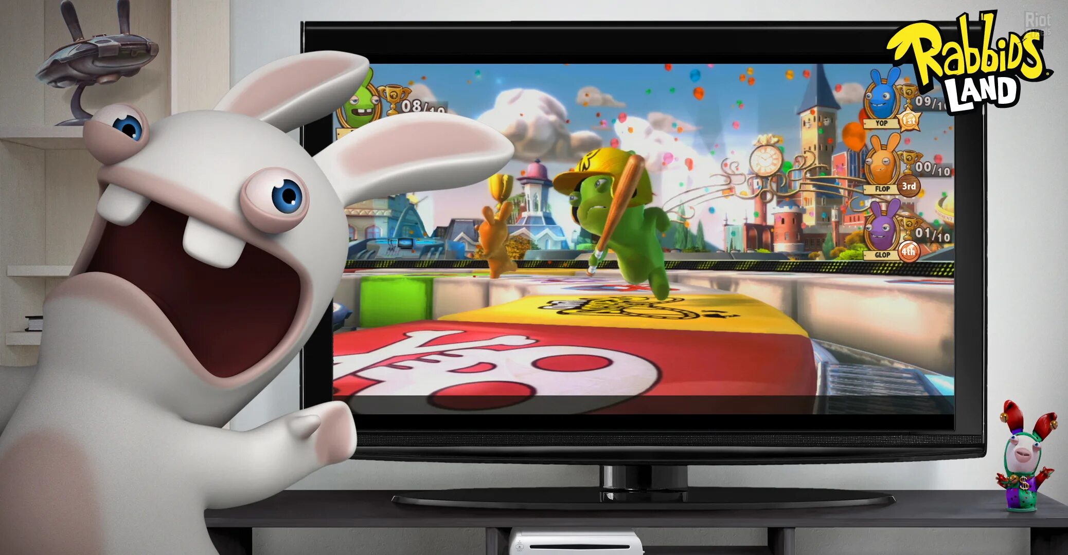 Rabbids Land Wii u. Rabbids Invasion Wii. Rabbids Land (2012). Rabbids Invasion скрин из игры. Rabbids go home