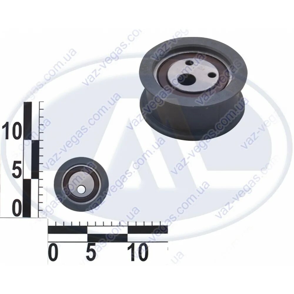 Ролик натяжной ВАЗ 2108 8 клапанов. 2108-1006120 Ролик натяжной.